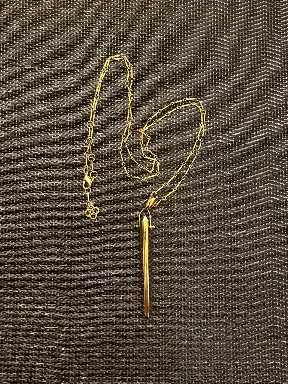 Stella & Dot Gold “Rebel” Necklace
